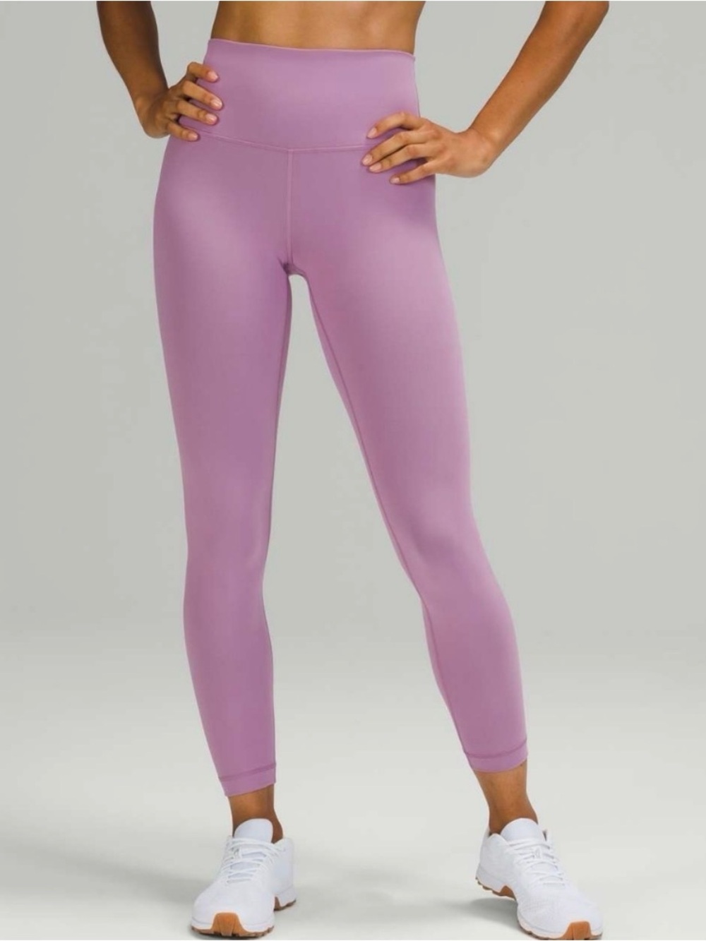 Lululemon wunder Train HR leggings 25”  in lilac